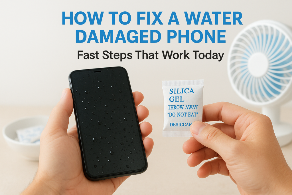 How To Fix A Water Damaged Phone: Fast Steps That Work Today