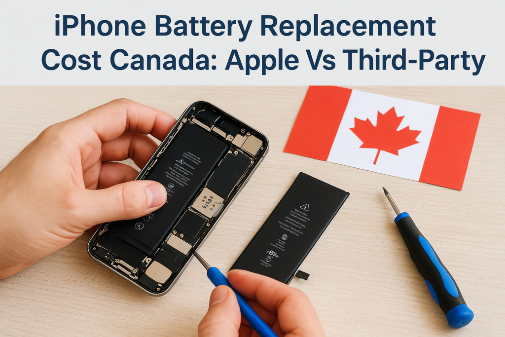 iPhone Battery Replacement Cost Canada: Apple Vs Third-Party