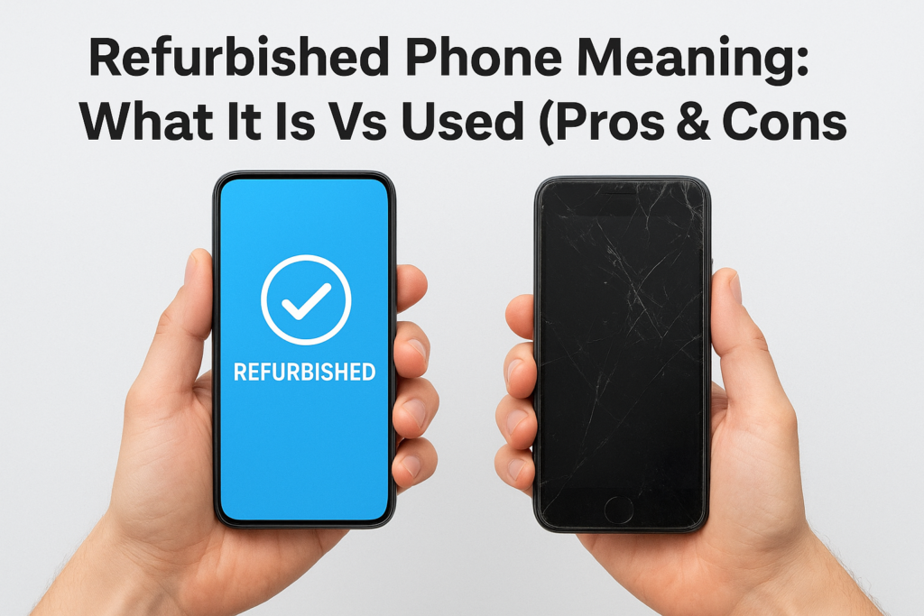 Refurbished Phone Meaning: What It Is Vs Used (Pros & Cons)